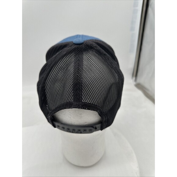 Heirloom Builders Hat  Trucker Cap Blue Black Adjustable SnapBack - Picture 4 of 9